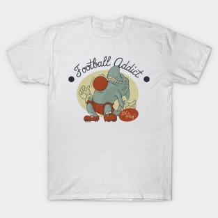 shark, foodball addict T-Shirt